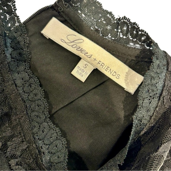 Lovers + Friends Lorde Dress in Night Elegant Black Lace Dress - Picture 6 of 11